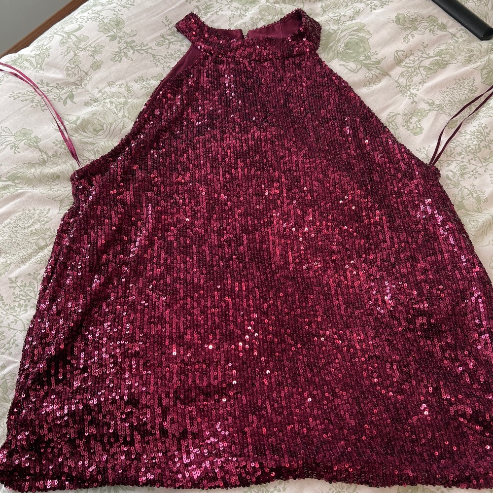 Sequin top